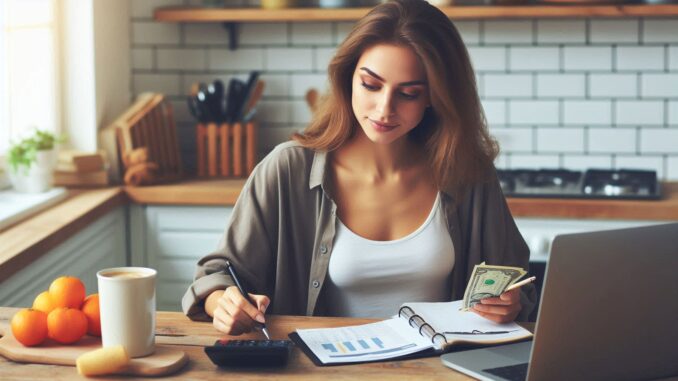 woman-budgeting-at-kitchen-table Budgeting: Your Blueprint for Financial Freedom