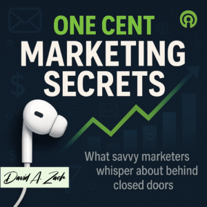 one cent marketing secrets by david a. zach, sonicprosperity.com